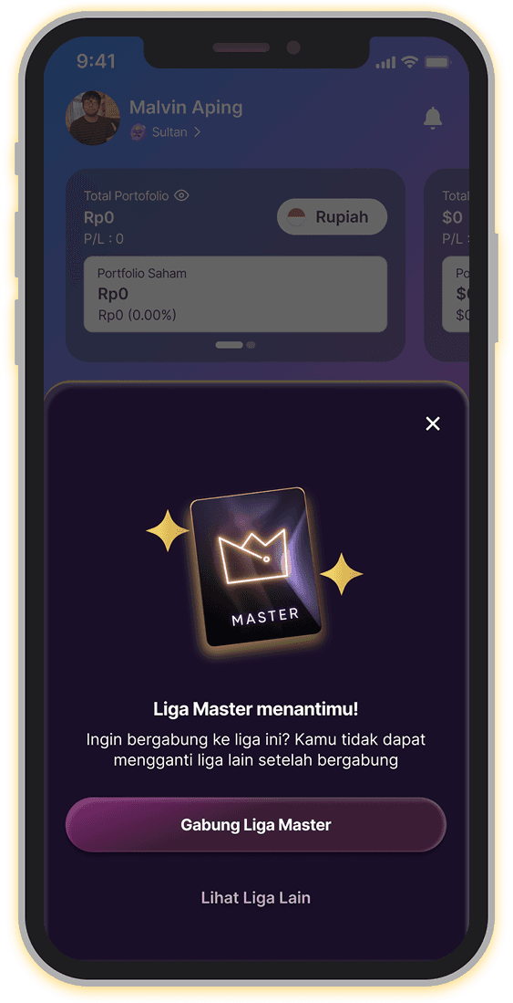 3. Gabung Liga Sesuai Total Aset